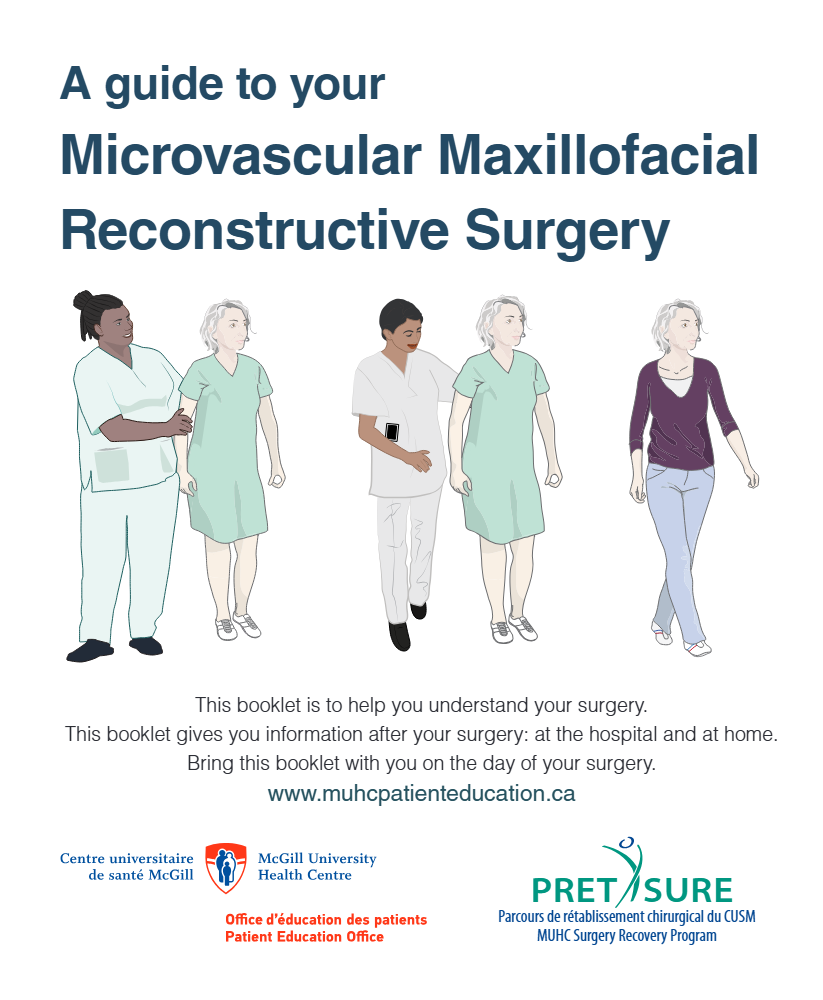 A Guide to your Microvascular Maxillofacial Reconstructive Surgery