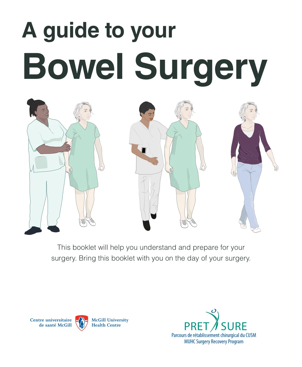 A guide to your bowel surgery
