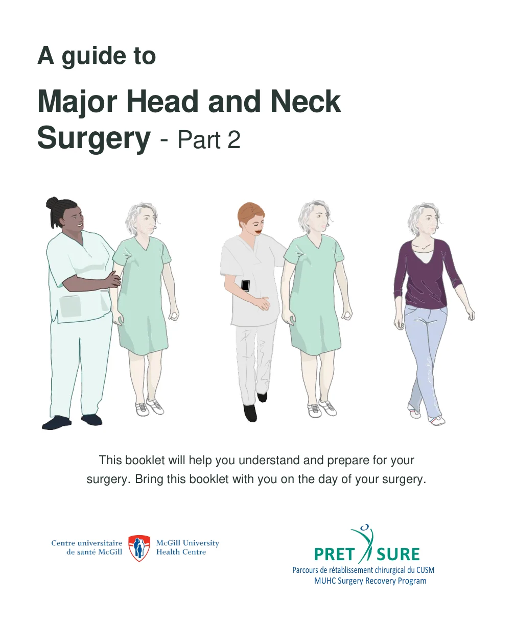 A guide to Major Head and Neck Surgery – Part 2