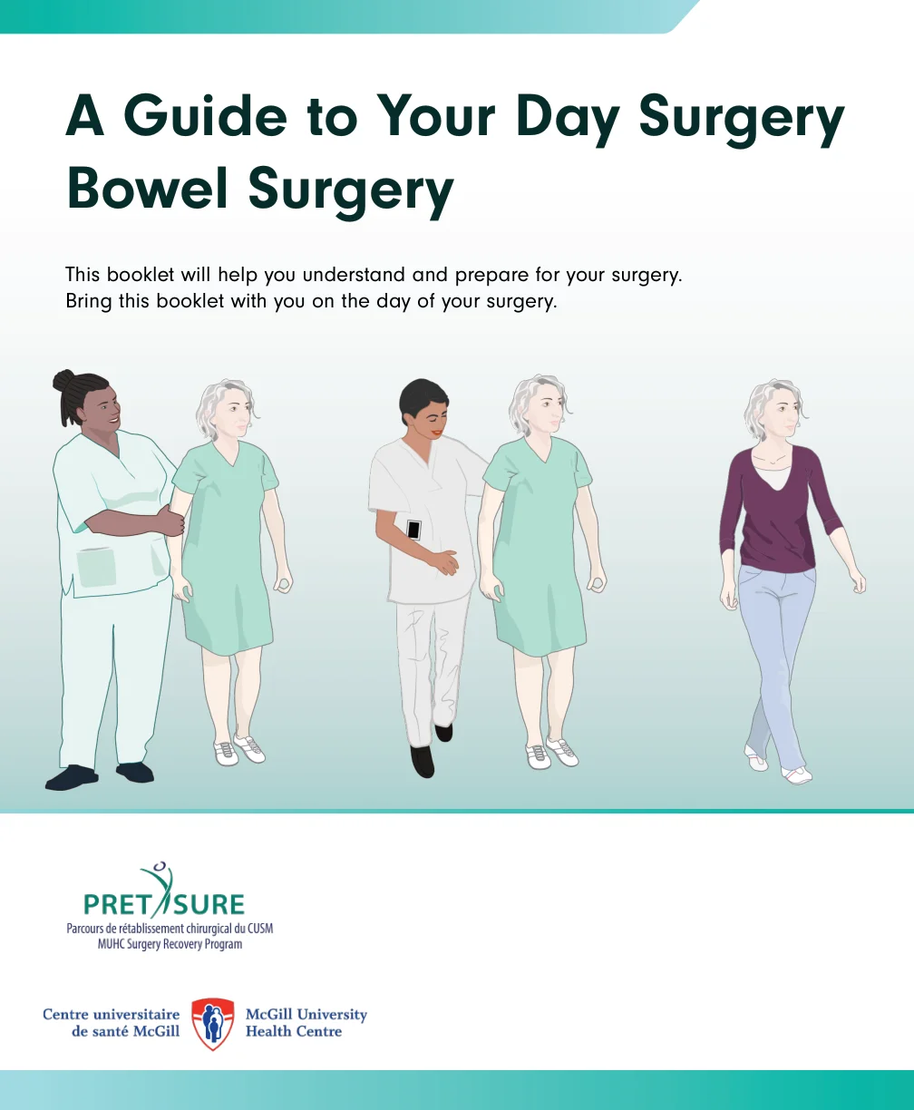 A guide to your day surgery bowel surgery