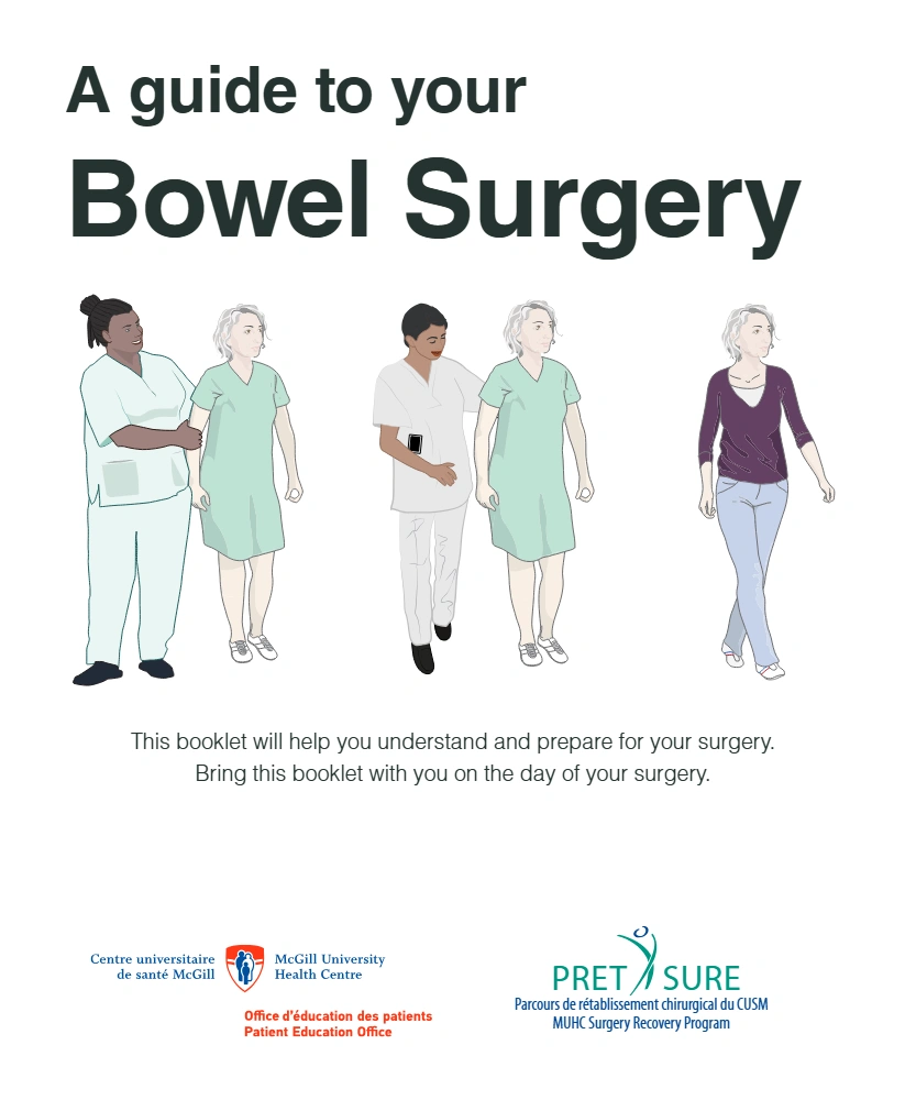 A guide to your bowel surgery