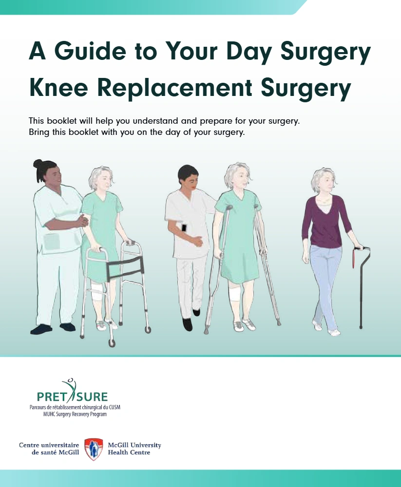 A guide to your day surgery knee replacement