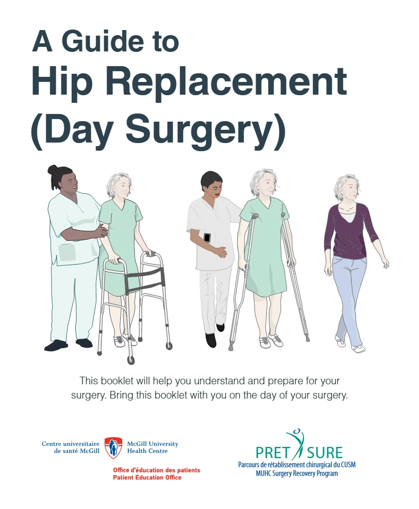 A guide to hip replacement (day surgery)